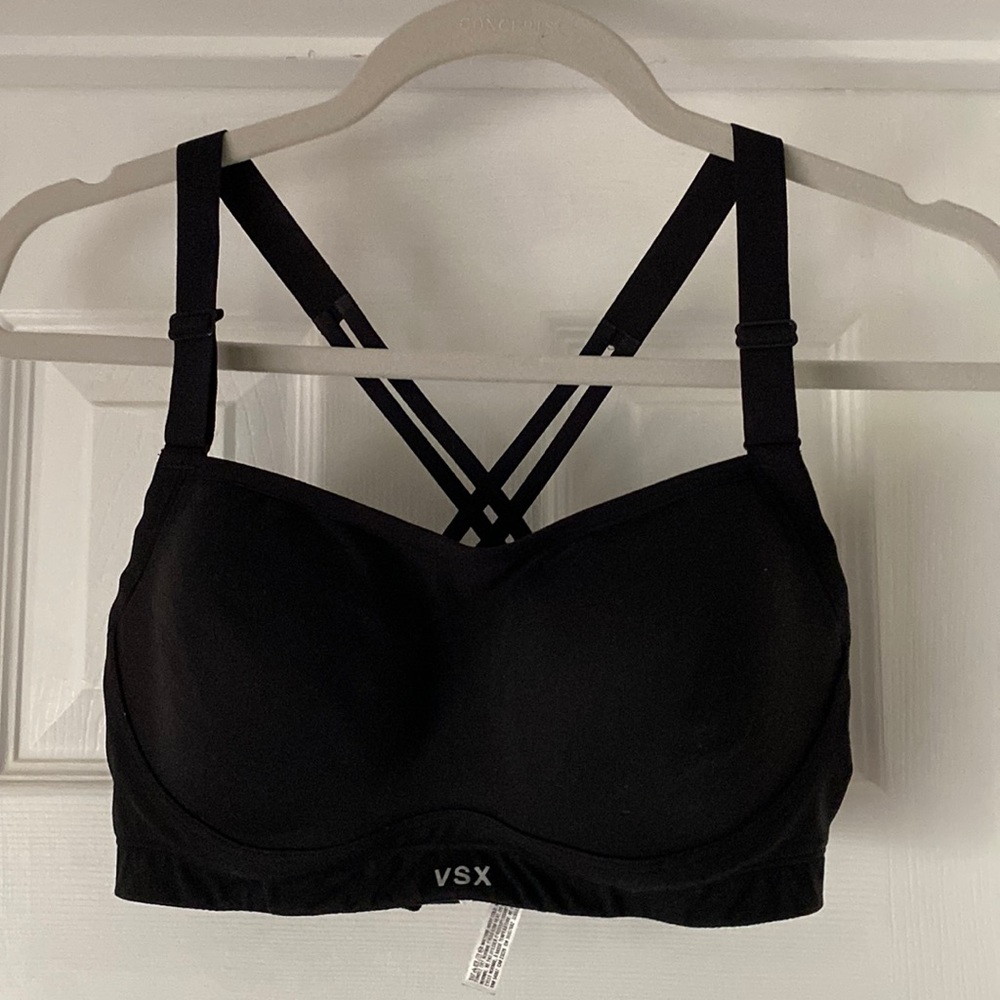 Victoria’s Secret VSX black sports bra